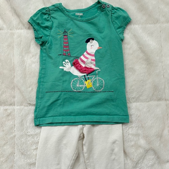 Toddler girl day outfit; size 4T - Picture 1 of 16